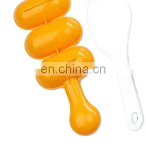 Designer Plastic Baby Rice Ball Mold Orange, Lunch Maker Mould thumbnail-1