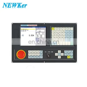 Mini Sable NEWKer Spindel Analog Control 2 Axis Cnc Controller for Lathe System Cnc thumbnail-1