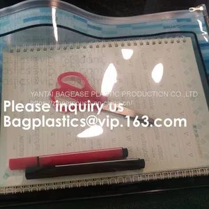 Vinyl Reclosable Makeup Storage Bag Cosmetic Pouch,Printed Vinyl Travel Cosmetic Bag Zipper PVC Pouch Bag thumbnail-1