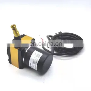 Measuring Stroke 1000mm Self Return Spring 4-20mA Potentiometer Draw-wire Displacement Sensor thumbnail-1