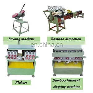 Best Price Automatic Barbecue Incense Agarbatti Toothpick Bamboo Skewer Stick Making Machine thumbnail-4
