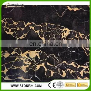 Cheap Price Portoro Nero Marble Floor Tile and Wall Tile thumbnail-2