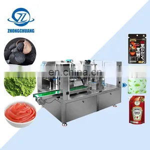 1Kg Sugar Spices Powder Servo Packaging Flow Seeds Nuts Dry Food Water Packet Machine Sachet Packing thumbnail-1