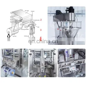 50g 100g 500g 1kg Automatic Coffee Powder Packing Machine Flour Packaging Machine thumbnail-3