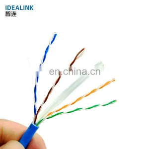 Low Price Ccs Material 4 Pair Twist New Utp Cat 6 Cable 0.57mm Excel Cat6 Cable thumbnail-2