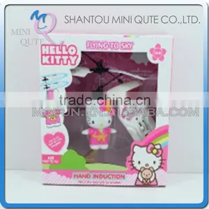 Mini Qute RC Remote Control Flying Helicopter Kawaii Hello Kitty Cartoon Model Plastic Doll Kids Electronic Toys NO.TL607801 thumbnail-1