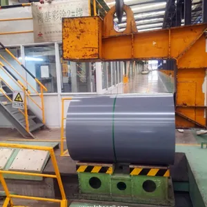 Boyuan Grey Coated Steel Coil Exported to Canada With Color Coating thumbnail-2