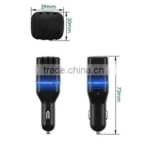 Car Air Purifier Ionizer for In-Car Air Cleaner With 2 USB Port for Charging Mobile thumbnail-6