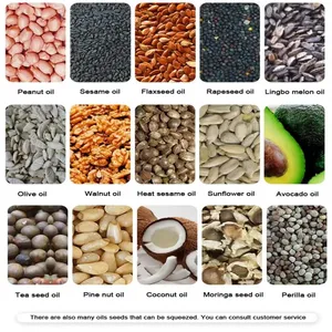 Screw Oil Press Machine Peanut Hazelnut Coconut Sesame Soybean Avocado Sunflower Oil Pressing Machine Oil Presser thumbnail-2