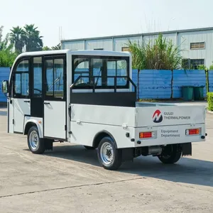 5-seater Electric Sample Delivery Vehicle for Inspection in Qinghai, Double-row Seat Electric Vehicle for Load and Passenger Carrying thumbnail-4