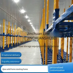 Jinchuan Customizable Stackable Pipe-inserted Stacking Racks, Easy to Assemble and Disassemble, Space-saving for Storage, Independent Layered Storage thumbnail-1