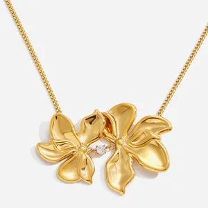 Non-Tarnish Stainless Steel Necklace With 0.5 Micron TiN Layer - 2-Year Warranty thumbnail-1