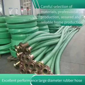 Langfeng 14-inch Buried and Suction Armored Rubber Hose With Large Diameter Steel Wire Skeleton, Corrosion-resistant and Wear-resistant, Timely Delivery thumbnail-4