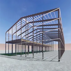 High-strength Steel Frame, Large-span Design, Steel Structure Office Building, Steel Structure Building thumbnail-2