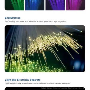 Best Quality LED PMMA Fiber Optic Cables IP67 Rated 5-Year Warranty 4100K Neutral White 90 CRI Cinema Ceiling Lighting thumbnail-4