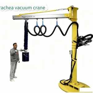 Tracheal Suction Hoist, Vacuum Tracheal Hoist, Vacuum Suction Cup for Handling 30kg Barrels, Palletizing and Loading/unloading, Non-standard Customization thumbnail-1