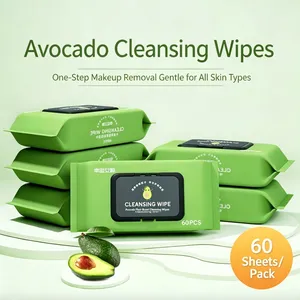 OEM Makeup Remover Wipes – Gentle Cleansing Facial Wipes With Avocado Moisturizing Care thumbnail-2