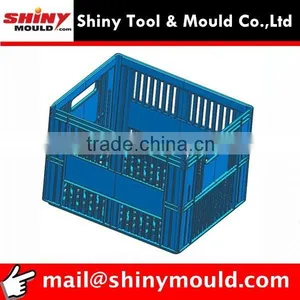 Solid Stackable Plastic Crate Moulding thumbnail-3