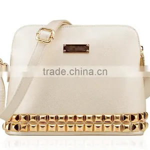 Best Selling Western Style Ladies Genuine Leather Shoulder Lady Handbag 2015 thumbnail-1