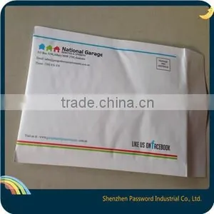 White Printing Kraft Bubble Mailers thumbnail-2