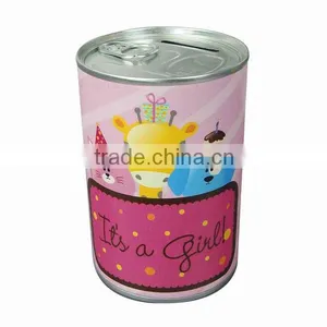 Small Cartoon Money Box Children's Metal Coin Bank thumbnail-6