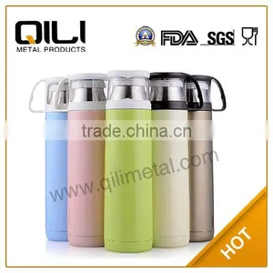 2015 Newest 18-Ounce Stainless Steel Vacuum Insulated Thermos Cup Travel Mug thumbnail-1