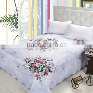 High Quality 100%polyester Printing Brushed Bedding Fabric thumbnail-1