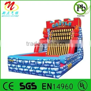 Cheap Inflatable Bouncy Castle Sticky Wall, Kids Inflatable Interactive Fun thumbnail-1