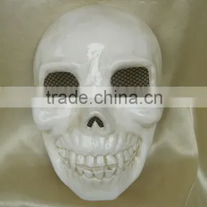 Halloween Party Mask Pvc Blank White Mask thumbnail-1