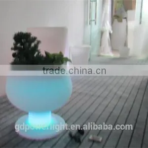 New PE Plastic Flowerpot With LED Light 4151D thumbnail-5