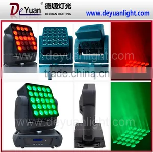 Professional 4 in 1 Rgbw Matrix Beam Led Moving Head 25PCSx12W Stage Light thumbnail-5