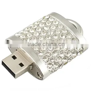 Lock Shape Diamond Flash Memoty Stick 8gb thumbnail-1