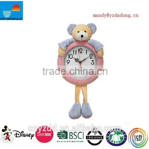 Plush Bear Wall Clock/Plush Decoration Supe Wall Clocks thumbnail-1