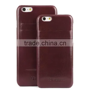 Hot Selling Slim Genuine Leather Mobile Phone Case for Iphone 6s thumbnail-5