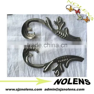 Iron Art Stamped Leaves /Fittings For Artistic Metal Gate/Fence/Stair Railings ,Iron Grills Parts Decorated thumbnail-4