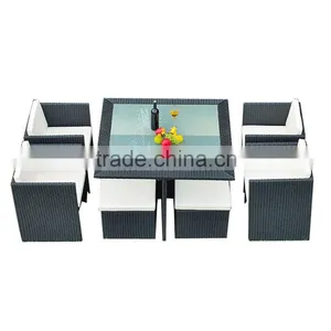 Patio Rattan Furniture Table And Chair Sets Garden Outdoor Rattan Wicker Balcony Furniture Set Quality Choice thumbnail-5