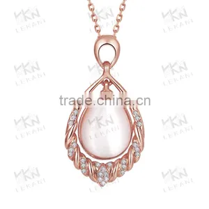 Water Drop Necklace Chain Graceful and Elegant thumbnail-2