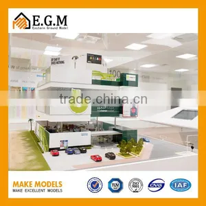 Internal View Model of Micromarket-1:100 Scale thumbnail-4