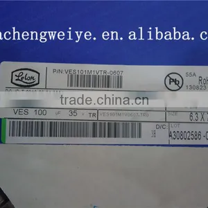 SMD Aluminum Electrolytic Capacitors 100UF 35V 6.3*7.7 thumbnail-1