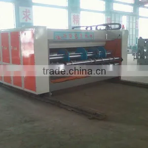 Three Color Flexo Printing Slotting Carton Making Machine thumbnail-1