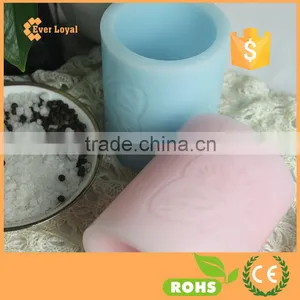 LED Embossed Flameless Candles Pastel Color Mini Candle Light thumbnail-4