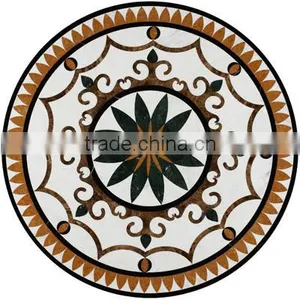 Marble Water Jet, Water Jet Marble Medallion thumbnail-2