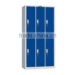 Factory Whosale 6 Door Steel Locker for Storage Clothes thumbnail-2