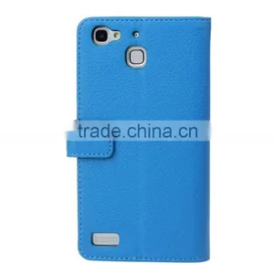 MMT PU Leather Case for Huawei Enjoy 5s Litchi Grain Anti Shock With Card Holder Frame Flip Wallet Case for Enjoy 5s thumbnail-2