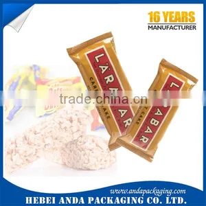Food Grade Cereal Bar Packaging/energy Bar Plastic Bag thumbnail-1