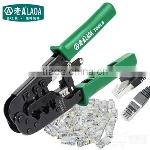 LAOA Rachet Network Crimping Pliers Wire Cutter Electrician Tools thumbnail-5
