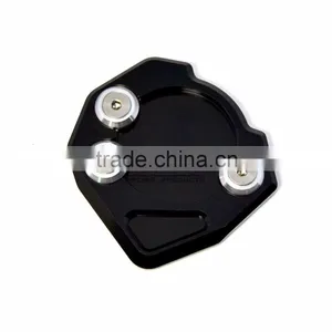 BJ-SSE-KT001 Motorcycle Parts CNC Aluminum Black Sidestand Kickstand Enlarger Pad for KTM DUKE 125/200/390 thumbnail-6