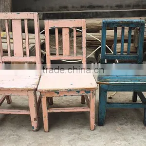 Reproduction Vintage Chinese Classical Antique Furniture Wooden Small Chair thumbnail-3