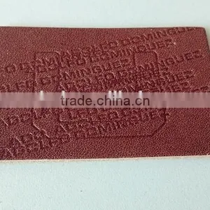 Embossed Debossed Printed Leather Patch for Sofa & Shoes thumbnail-1