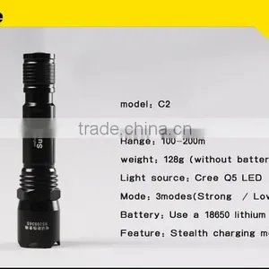 SupFire C2 Water-resistance Led Torch thumbnail-3